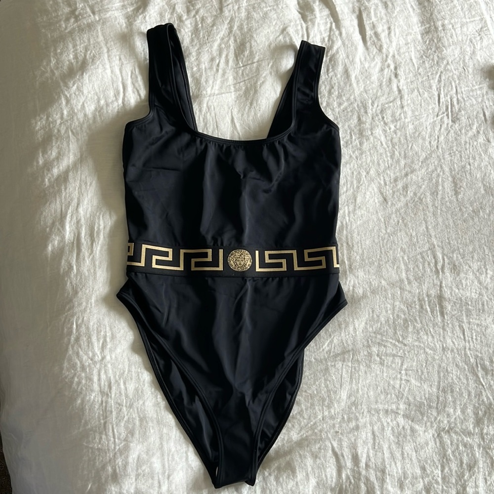 VERSACE Iconic One Piece - Black - NWT, NEVER WORN!!